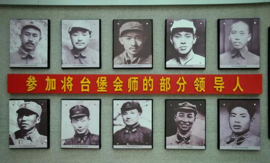△參加會(huì)師的部分領導人。他們在將(jiāng)台堡相聚,又從這(zhè)裡(lǐ)出發(fā),最終奪取了革命的勝利。